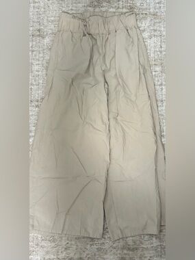 Honest Cotton Classic Beige Casual Pants - Neutral Everyday Wear